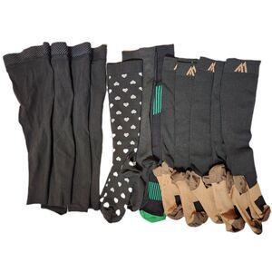 Compression Socks Bundle – 11 Pairs Mixed Styles S/M & L/XL